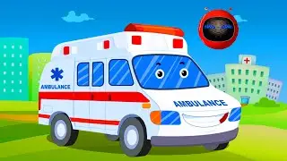 Ambulance - Emergency Vehicle Makeover Cartoon Video by Kids Tv Channel