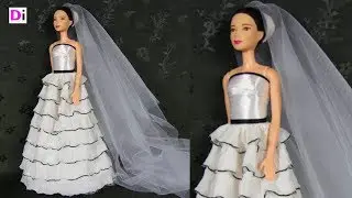 Шьем Свадебное платье для куклы Барби