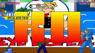 WINMUGEN O.B.N.G.2011 - MARCIANOX v11 Y TROMPUDO VS POPEYE Y HOMERO SIMPSON
