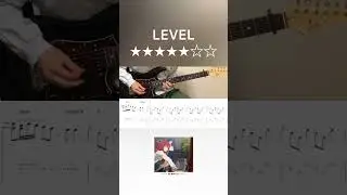 Bocchi The Rock! - 僕と三原色 (Bocchi part guitar cover with tab)