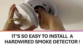 How to Install a Hardwired Smoke Detector
