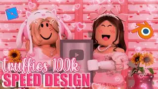 100K ROBLOX GFX speed design for TRUFFIOS! || mxddsie ♡