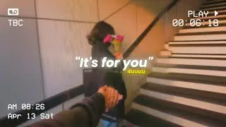 It's for you - Varrynight | Lofi - Rap song for her