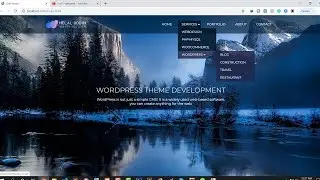 How to Create Transparent responsive Drop Down Navigation Menu with CSS HTML