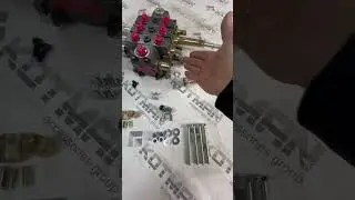 Комплект переоборудования гидрораспределителя МТЗ. #мтз #кабинамтз80 #мтз82 #трактормтз #трактор