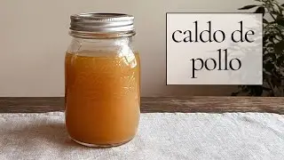 Cómo hacer caldo de pollo casero