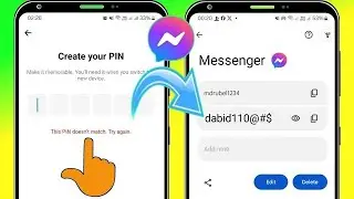 Как увидеть пин-код чата Messenger _ Посмотрите свой пин-код Messenger _2025