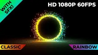 Portal Doctor Strange Black Screen With SFX Effect Yellow vs Colorful Blender 