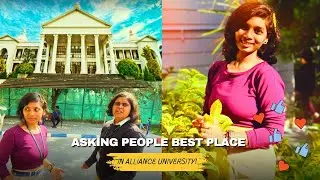 Best spots in Alliance University 🎓✨ || @AllianceUniOfcl