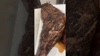 This steak looks GROSS (at first) #sousvide #steak #tritip #flamethrower