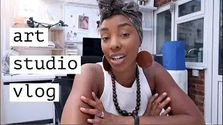 024 Art studio vlog| Missed you