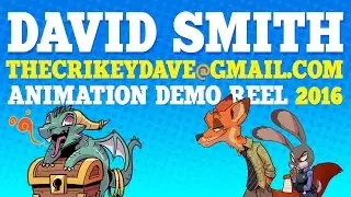 David Smith - 2D Animation Demo Reel 2016