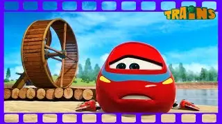 Train cartoon   Super wings   Collection 324