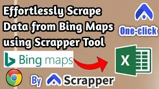 Effortlessly Scrape Data from Bing Maps with Our Powerful Bing Map Scrapper Tool