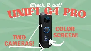 New (ish) - UniFi G4 Pro Doorbell