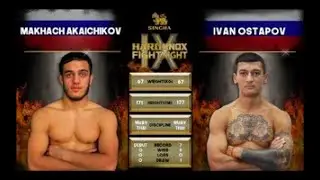 Akaichikov VS Ostapov Muay Thai at its finest with these two Russian heavy hitters. HKFN IX