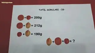 4. ve 5.sınıf tatil soruları -18-  @okulcu   #4sınıf #matematik
