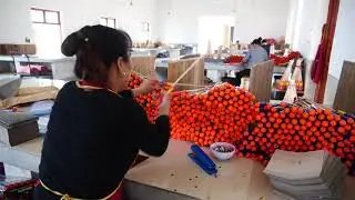 Rocket fireworks production in Liuyang champion fireworks factory