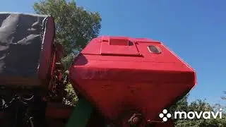 НИВА СК- 5. ремонт бункера.