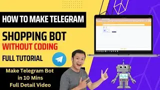 How to Make Telegram Shop Bot | Telegram Shop Bot without Coding