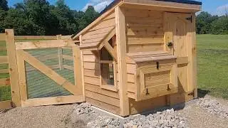 Building The New Chicken Coop At The Farm