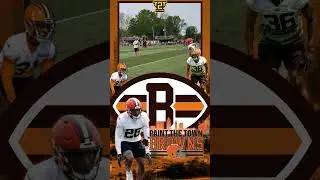 Cleveland Browns DBs Working On High Pointing The Football At OTAs! #clevelandbrowns #NFL #nflnews