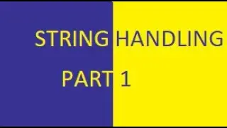 String Handling in Python