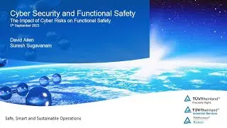 WEBINAR - Impact of Cyber Risks on Functional Safety