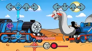 FNF OLD Thomas Railway VS ALL Cursed Thomas Engine - Friday Night Funkin'