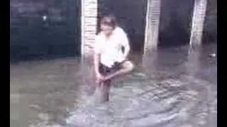 dominque percival in the rain lol