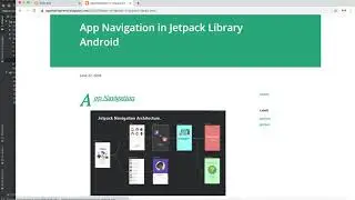 Navigation Component - Android Jetpack Library Full implementation with details.