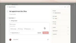 Tutorial: Add sub-tasks in Todoist