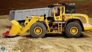 RC TRUCKS AND CONSTRUCTION SITE ACTION!!!