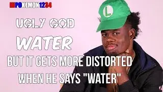 Ugly God - Water But It Gets More Distorted Every Time He Says Water