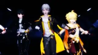 (MMD-GI HI3 HSR WW ZZZ)HyunA-FLOWER SHOWER Dream Seeker Trailblazer Male Rover two other {Motion DL}