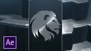 3D Gear Logo - No plugin needed - After Effects