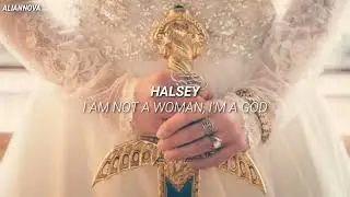 halsey - i am not a woman, i'm a god [tradução/legendado]