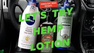 TOP: Let's Try-Nivea 72H Intense Healing Dr Teal's Hemp Seed Oil Malibu Tan Hemp Moisturizer Lotion