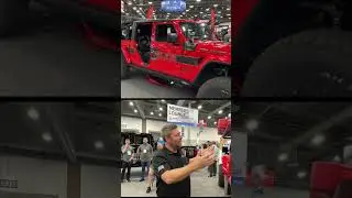 Rock Slide Engineering Rear Seat Delete and Bed Rack and for Jeep Gladiator | SEMA Show 2023