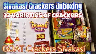 Sivakasi Crackers Unboxing 2023 | Giftbox Unboxing | GOAT Crackers 