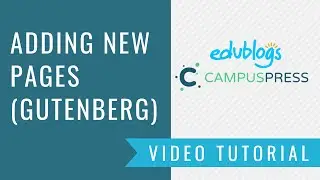How To Add A New Page In WordPress With Gutenberg