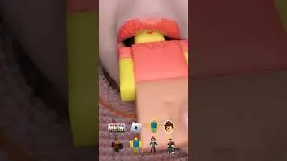 ASMR Satisfying Eating Tasty Roblox Snacks 🎮 