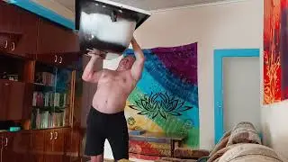 One-handed bathtub press FAIL