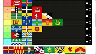 My English County Flag Tier List
