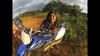 CUIDADO, TATURANA NA TRILHA! (trilha de moto com tombos e barrancos)