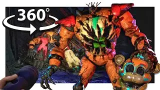 360° HEADLESS FREDDY CHASES YOU in VR | FNAF Security Breach Ruin DLC