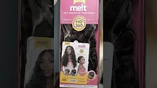 Synthetic blend Amazon wig | HITA DR Wine | Janet Collection 360 Melt
