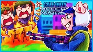 Modern Warfare but this dragon's breath shotgun makes people angry  😡