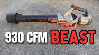 Enhulk 930 Cordless Leaf Blower REVIEW & TEST - The Most Powerful Battery Leaf Blower on the Market