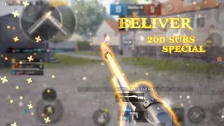 BELIEVER 200subs SPECIAL MONTAGE || PUBG MOBILE || Rohan AR Gaming 🇧🇩
